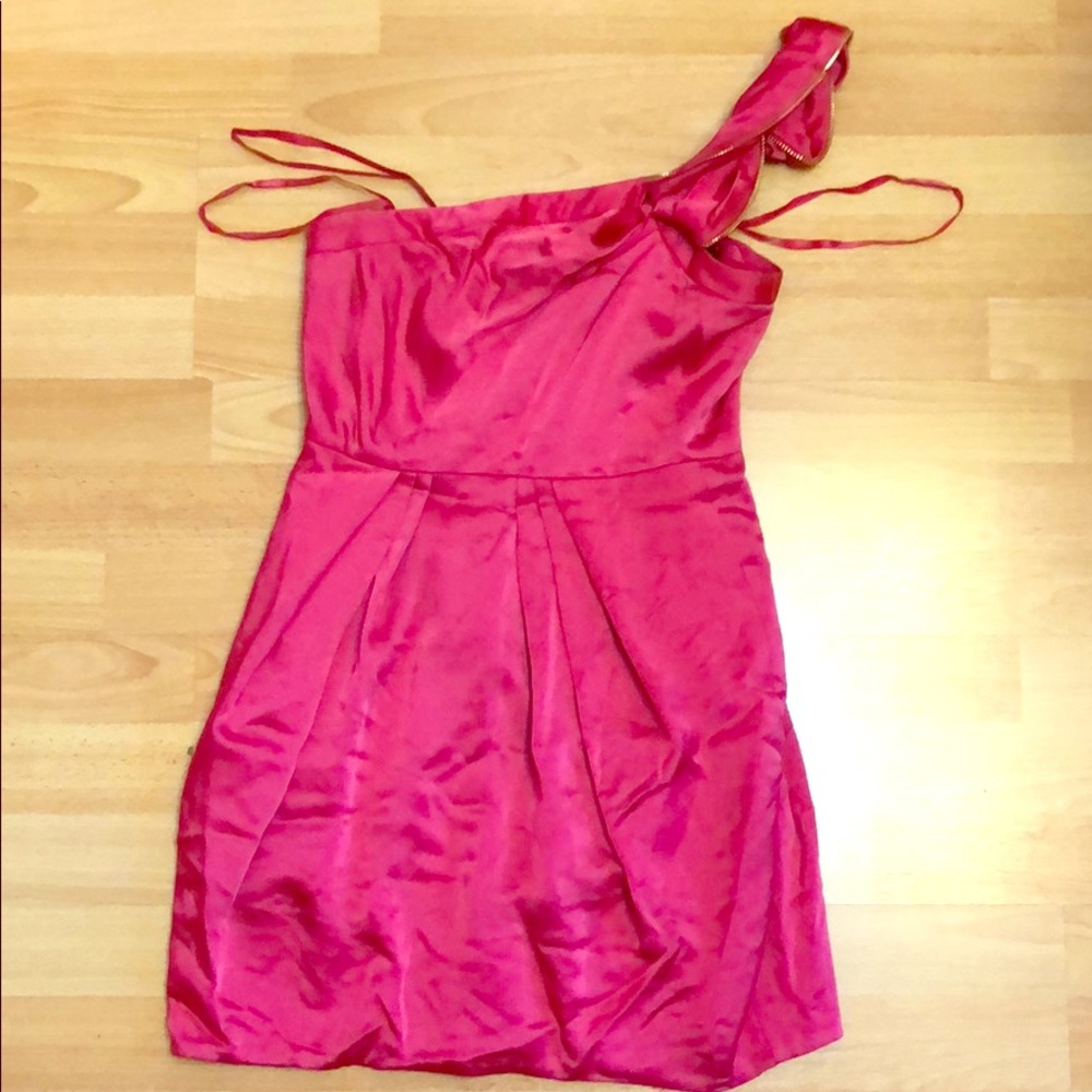 One shoulder BCBG dress